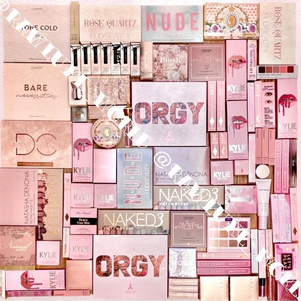 THE BIGGEST BEST HIGH END MYSTERY MAKEUP BOX 2X+ MSRP VALUE GIFTS SURPRISES BNWT - Picture 6 of 16